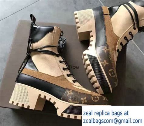 louis vuitton platform boots dupe|louis vuitton combat boots.